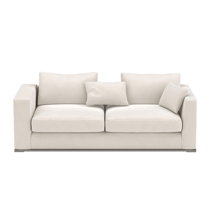 Minimal Beige Sofa - sofa
